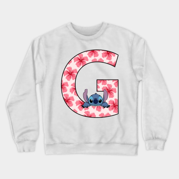 Stitch letter Crewneck Sweatshirt by ZoeBaruch